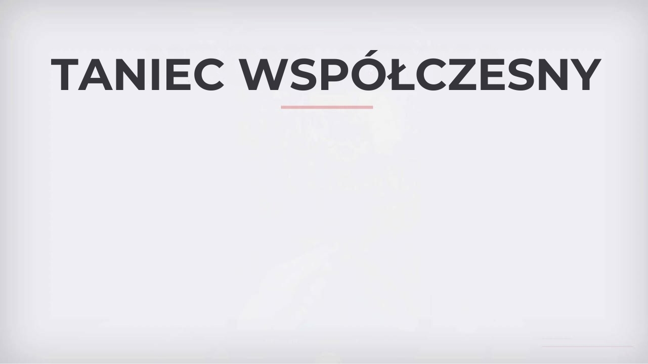 TANIEC WSPÓŁCZESNY